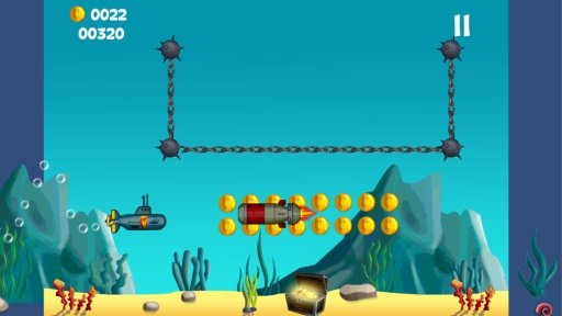 Water Runner Submarine Game截图1