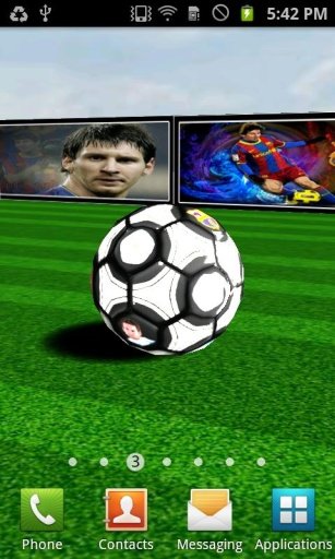 Lionel Messi 3D Free LWP截图3