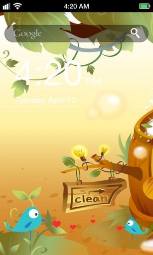 Birdie Lock Screen截图4