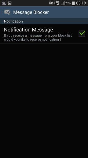Sms amd Call Blocker截图2