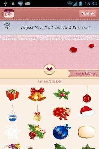 Chrismas Stickers TextCutie截图2