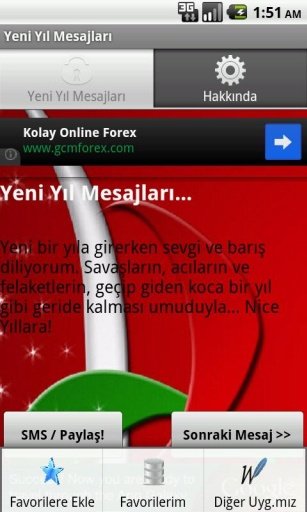 Yeni Yıl Mesajları截图3