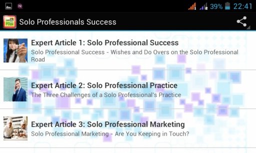 Solo Professionals Success截图1