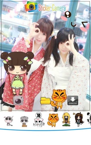 Sticker Camera截图5