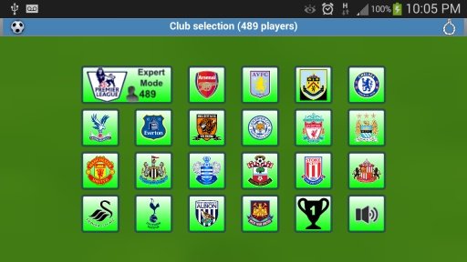 Premier League hangman截图1