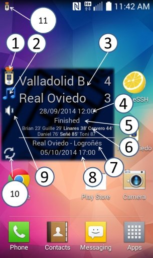 Real Oviedo Widget截图2