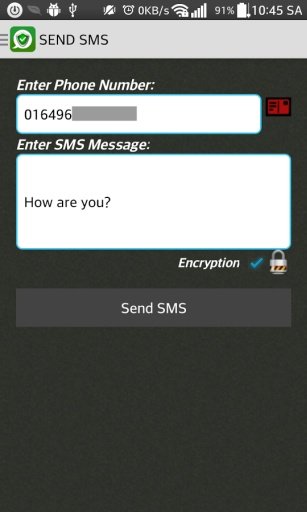 Encryption Security SMS Pro截图1