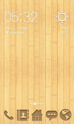 Wood Style Theme &amp; Wallpapers截图4