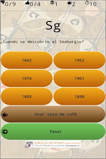 iQuiz elementos qu&iacute;micos截图1