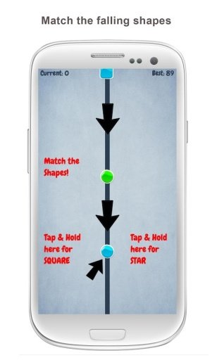 Shapes Attack: Reflexes Game截图5
