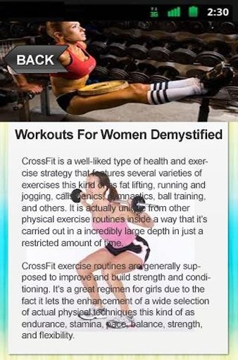 Workouts For Women Demystified截图2