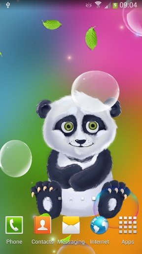 Sleepy Panda Live Wallpaper截图5