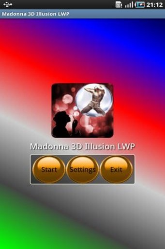 Madonna 3D Illusion LWP截图3