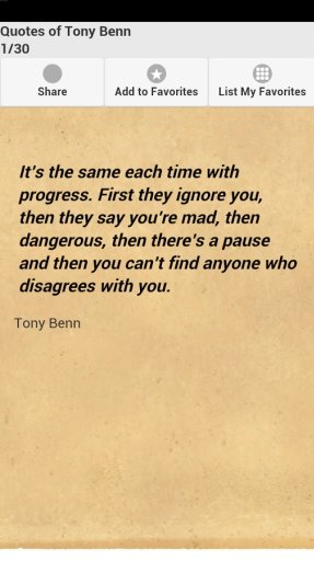 Quotes of Tony Benn截图1