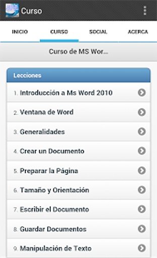 Curso de Word截图2