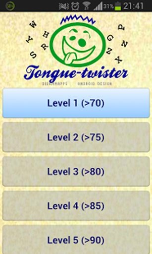 Tongue-twister截图1