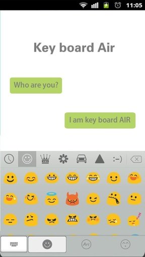 Air Theme for Keyboard Emoji截图2