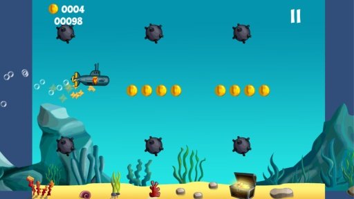 Water Runner Submarine Game截图3