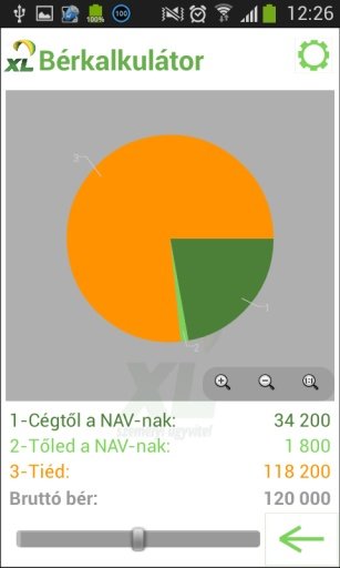 XL Bérkalkulátor截图3