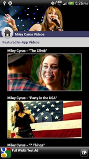 Miley Cyrus FanFront截图1