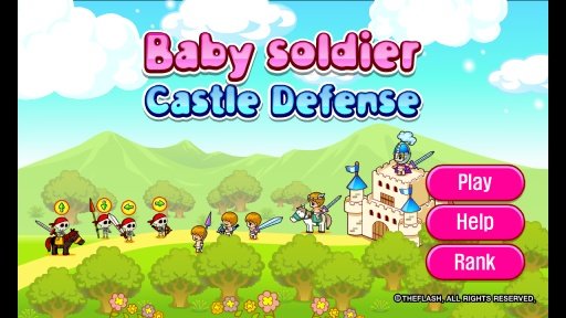 Baby soldier Castle Defense截图2