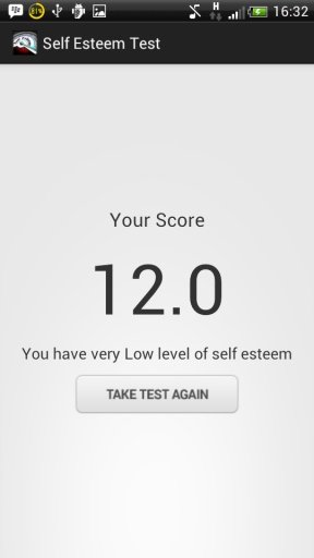 Self Esteem Test截图3