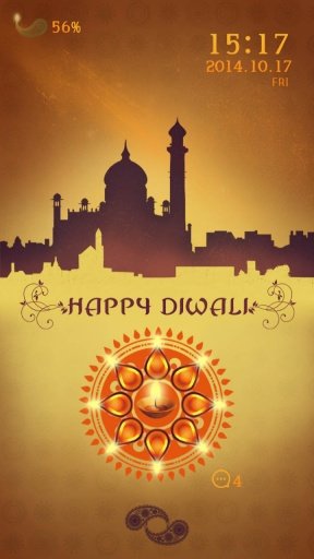 India Diwali Live Locker Theme截图4