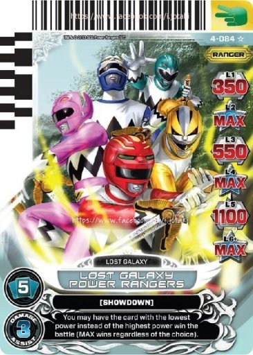 Power Ranger Card截图4