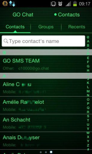 Fallout Theme addon Go SMS Pro截图2