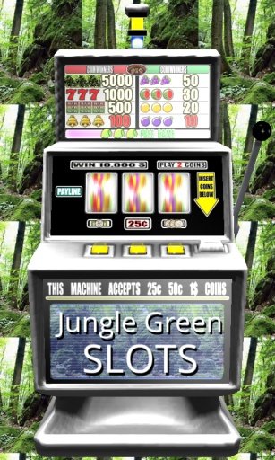 3D Jungle Green Slots - Free截图4