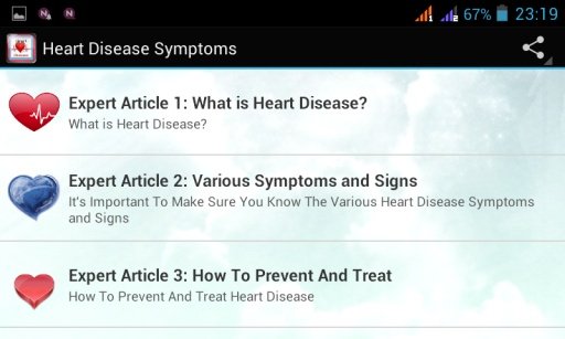 Heart Disease Symptoms截图2