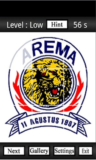 Arema Wallpaper Puzzle截图2