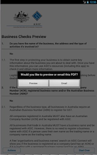 ASIC Business Checks截图5