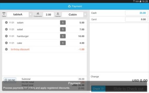 AirREGI-POS cash register app-截图3