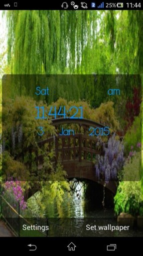 Garden Live Wallpaper截图1