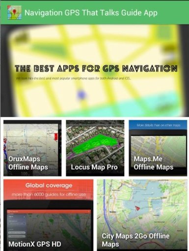 GPS Navigation Recommend截图2