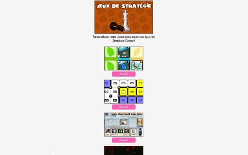 Jeux de Stratégie截图2