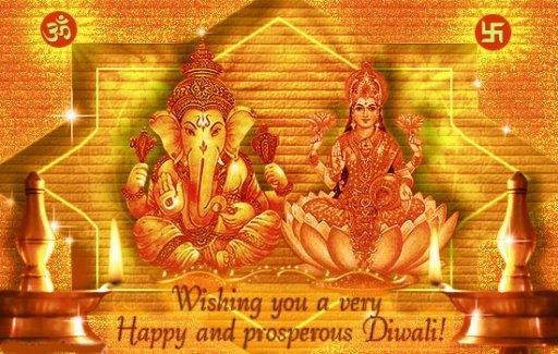 Diwali Live Wallpaper SMS 2013截图2