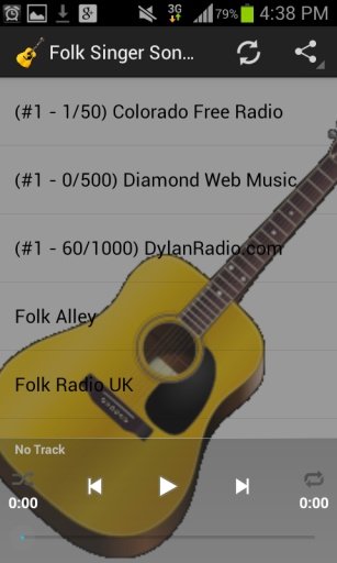 Folk Singer Songwriter Radio截图3