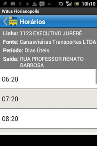 WBus Florianopolis Lite截图9