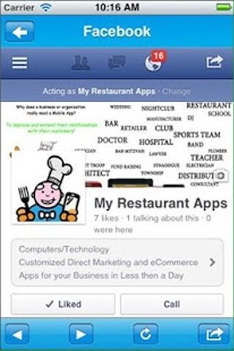 My Restaurant &amp; Bar Apps Demo截图7