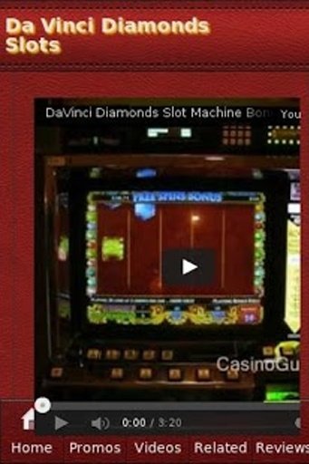 Da Vinci Diamonds Slots截图2