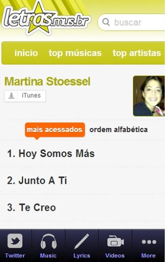 Martina Stoessel Blue Fan截图3