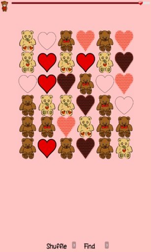 Valentines Teddy Bear Blitz截图2