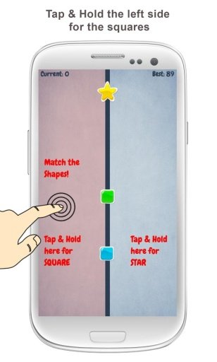 Shapes Attack: Reflexes Game截图4