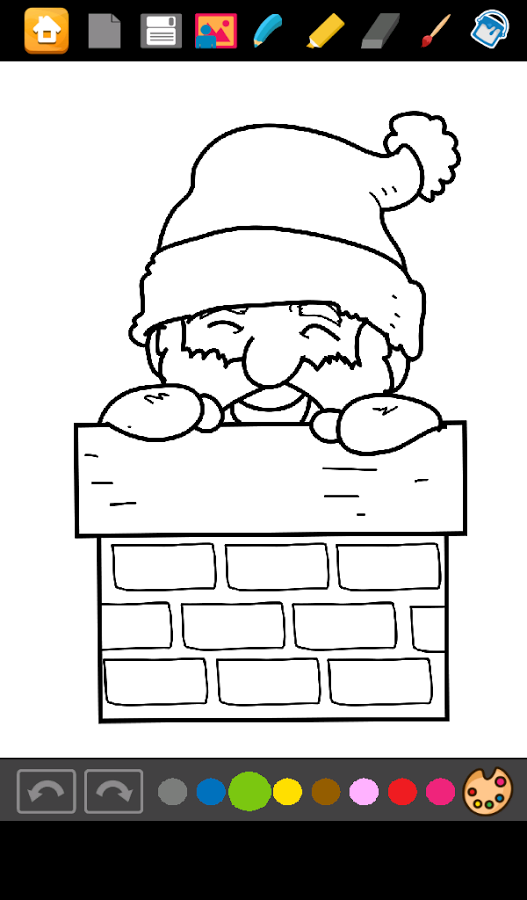 Christmas and Santa Coloring截图7