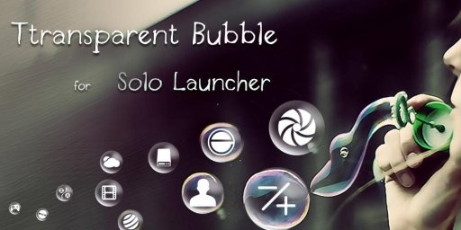 Transparent Bubble Theme截图4