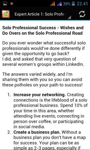 Solo Professionals Success截图5