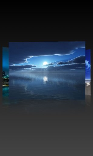 Blue Night Nature HD Wallpaper截图3