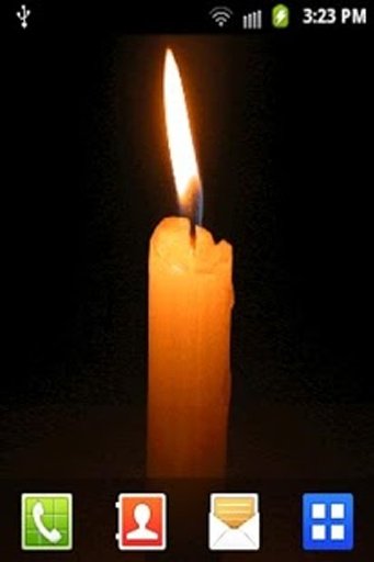 Free Candle Live Wallpaper截图1